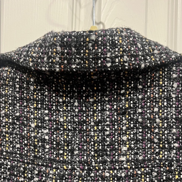 GAP Women's Charcoal Tweed Pea Coat - Picture 11 of 12